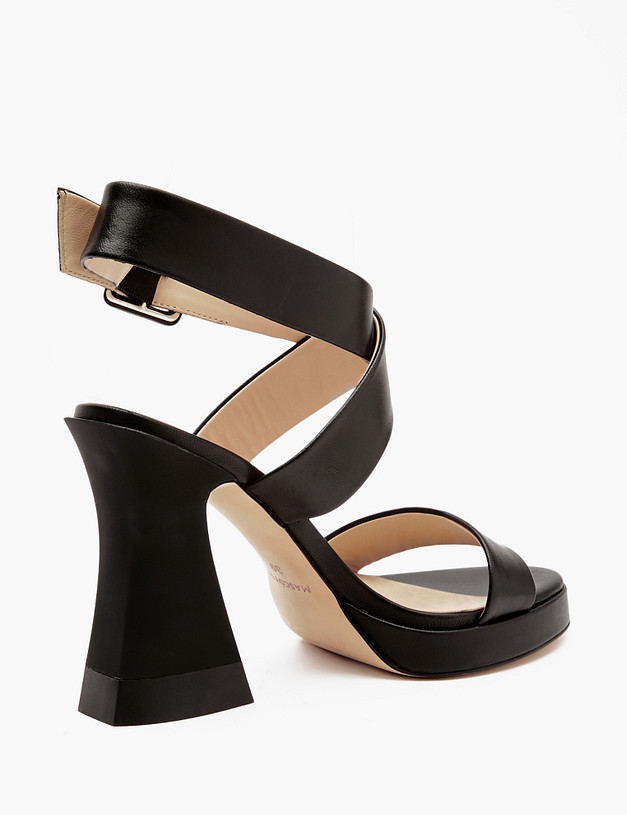 Черные женские босоножки MASCOTTE 15-411111-0502 | ракурс 5