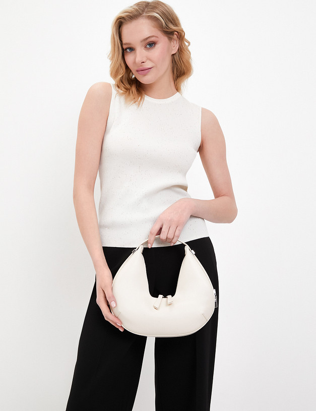 Белая женская сумка MASCOTTE 671-4121-601 | ракурс 1