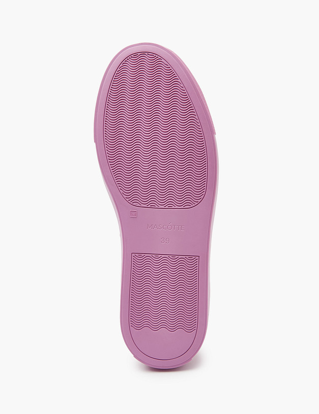 Розовые женские кеды MASCOTTE 22-4120411-4637M | ракурс 5 Розовые женские кеды MASCOTTE 22-4120411-4637M | ракурс 5