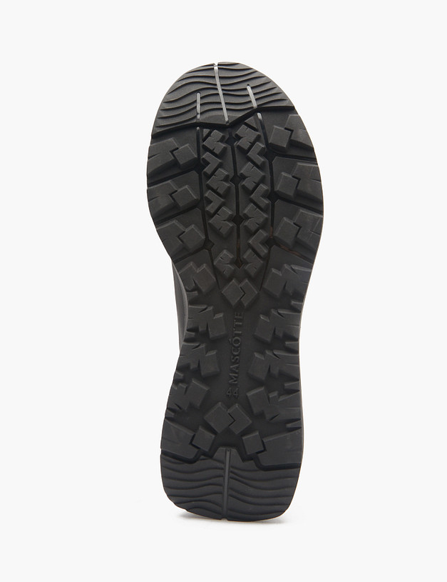 Белые мужские кроссовки с контрастной подошвой MASCOTTE 128-5130721-0101 | ракурс 7