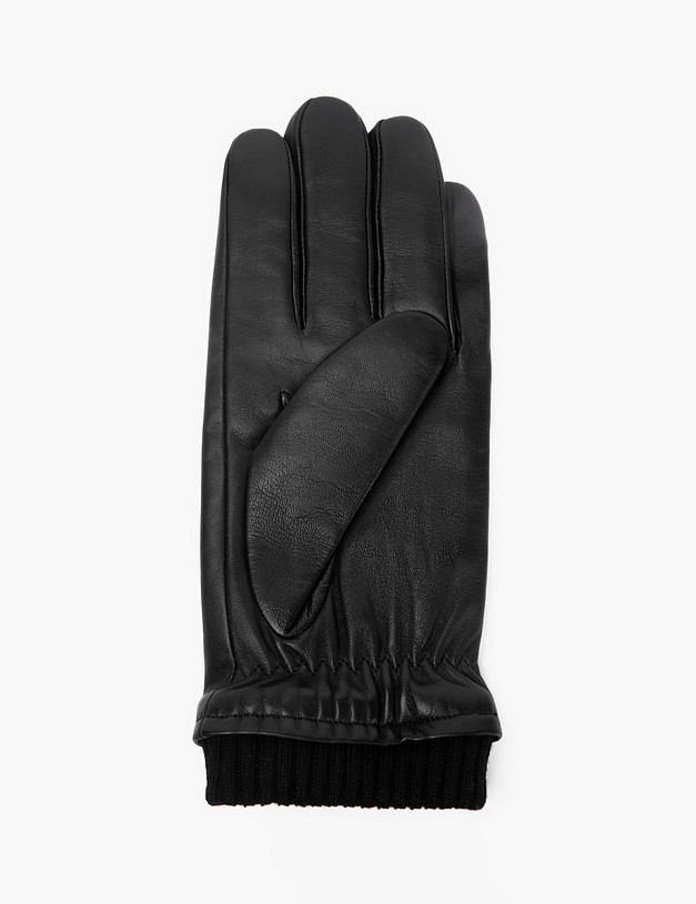 Черные мужские перчатки MASCOTTE 717-2215-102 | ракурс 3