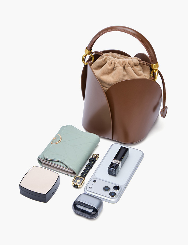 Коричневая женская сумка MASCOTTE 660-6105-609 | ракурс 5