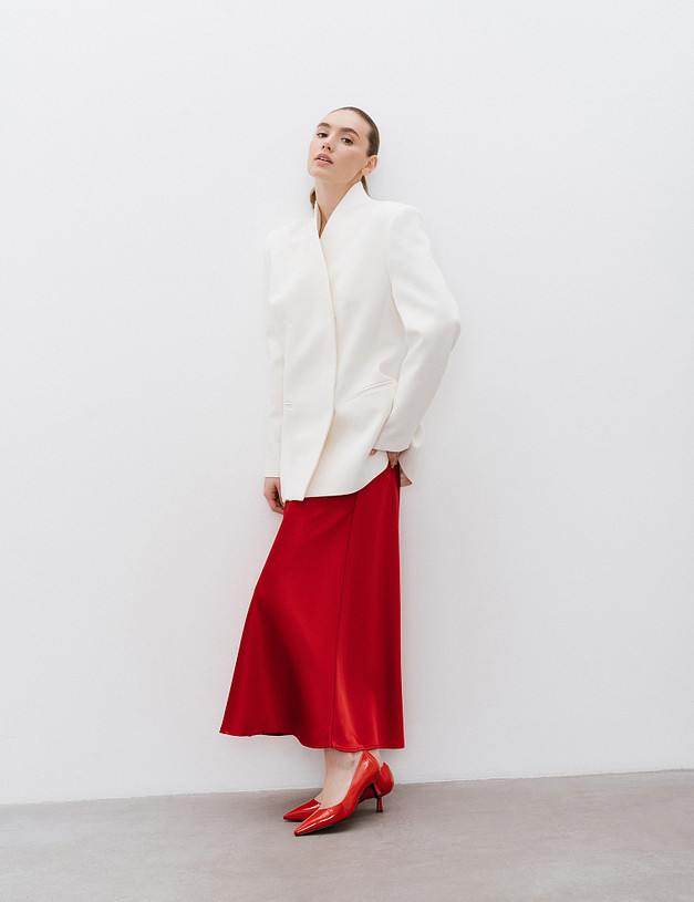 Красные лакированные женские туфли MASCOTTE 94-5164611-0705 | ракурс 9