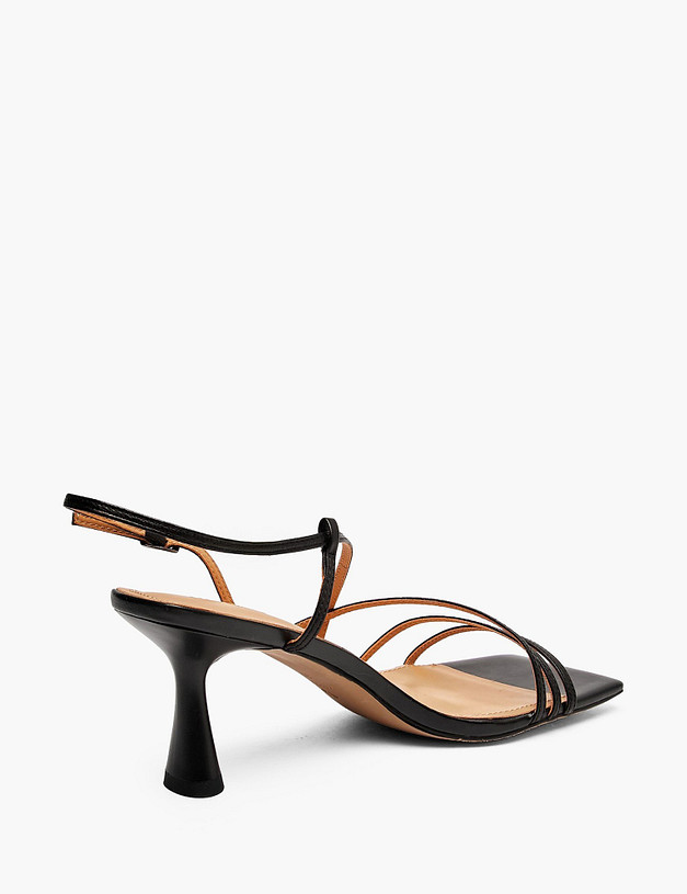 Черные женские босоножки MASCOTTE 233-513911-0502 | ракурс 3