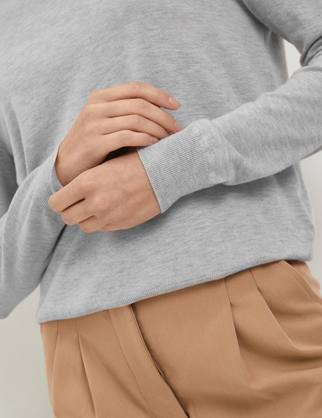 Серый женский свитер MASCOTTE 852-3204-2410 | ракурс 5