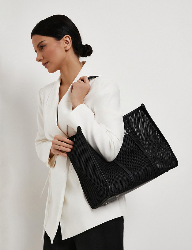 Черная женская сумка MASCOTTE 646-6117-202 | ракурс 1