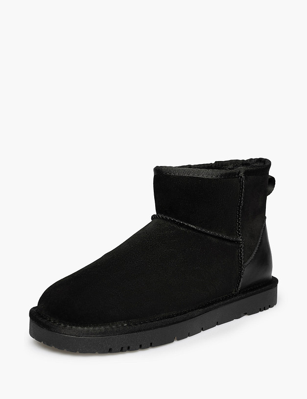 Черные мужские угги MASCOTTE 142-529331-0202 | ракурс 2