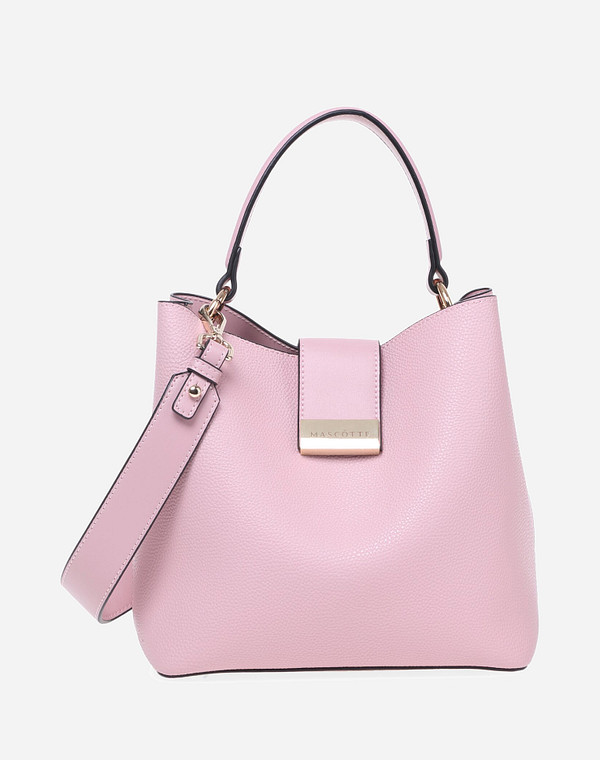 642-0102-606 Сумка женская и.кожа/текстиль розов., S, Mascotte