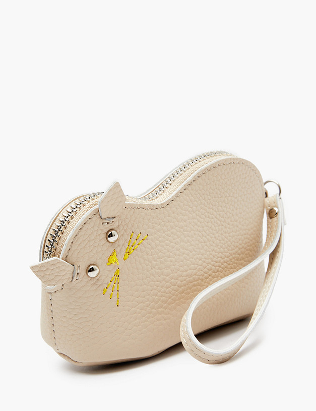 Бежевая женская ключница MASCOTTE 660-5112-108 | ракурс 3 Бежевая женская ключница MASCOTTE 660-5112-108 | ракурс 3