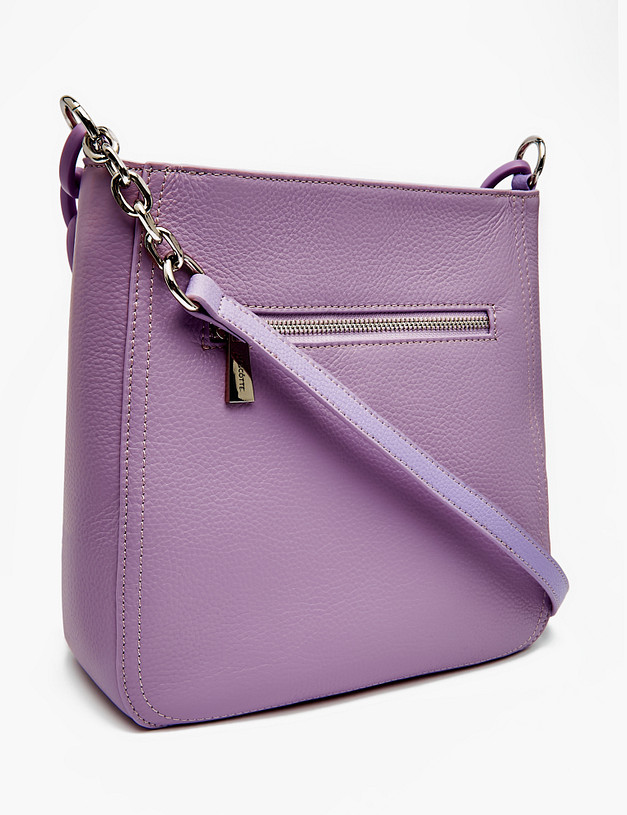 Лиловая женская сумка с цепью MASCOTTE 660-3101-107 | ракурс 3