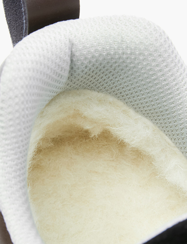 Черные зимние мужские кроссовки MASCOTTE 189-2212357-0202 | ракурс 8