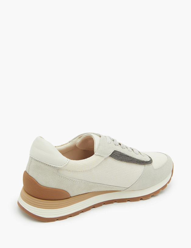 Молочные женские кроссовки MASCOTTE 58-21412111-3293M | ракурс 3