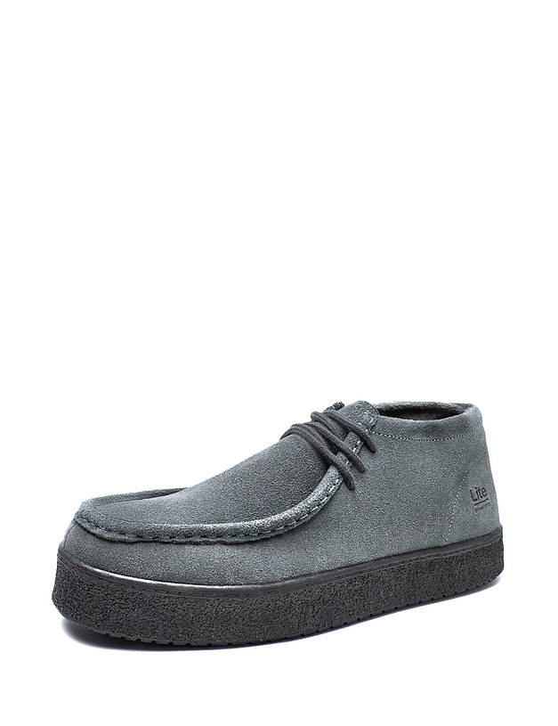 Серые мужские ботинки MASCOTTE 64-520222-0210 | ракурс 3