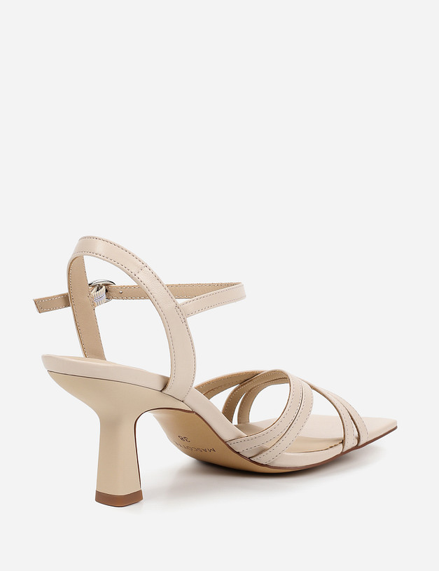 Бежевые женские босоножки MASCOTTE 09-1101413-3529M | ракурс 4 Бежевые женские босоножки MASCOTTE 09-1101413-3529M | ракурс 4