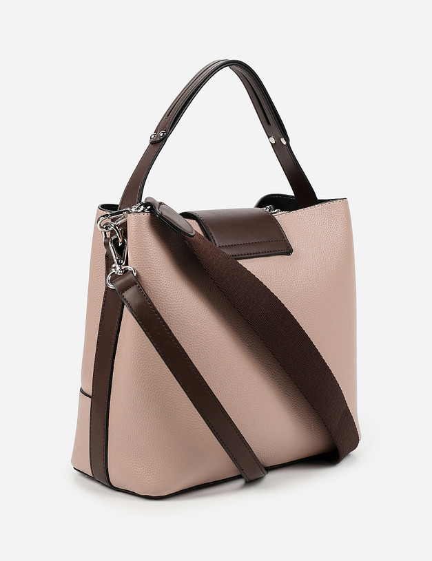 Розовая женская сумка MASCOTTE 610-1101-606 | ракурс 3