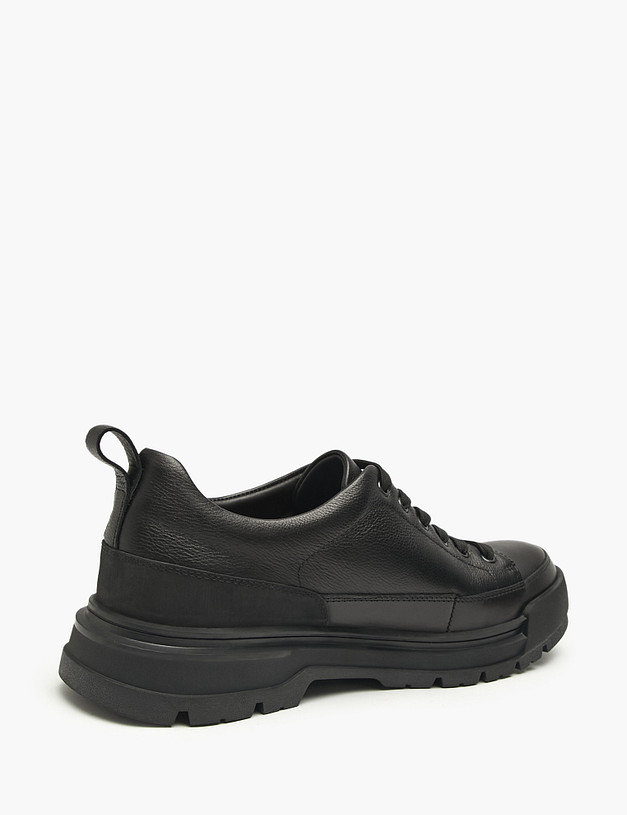 Черные мужские полуботинки MASCOTTE 22-5270131-8161M | ракурс 3