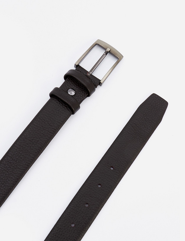 Коричневый мужской ремень MASCOTTE 727-1239-109 | ракурс 3 Коричневый мужской ремень MASCOTTE 727-1239-109 | ракурс 3