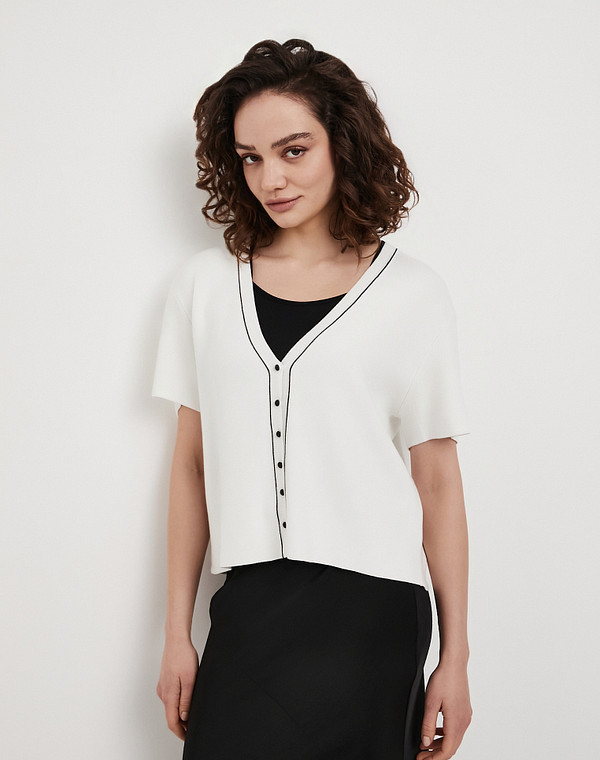 990-6101-2401 Джемпер женский молочн, Mascotte