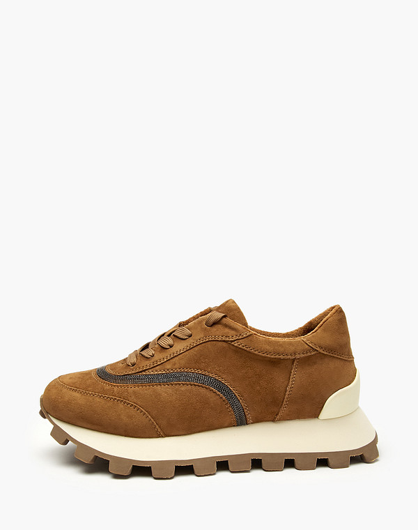 Рыжие женские кроссовки 6990₽