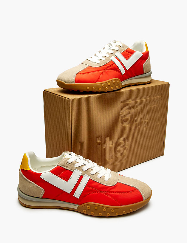 Оранжевые мужские кроссовки MASCOTTE 189-3292121-0213 | ракурс 6