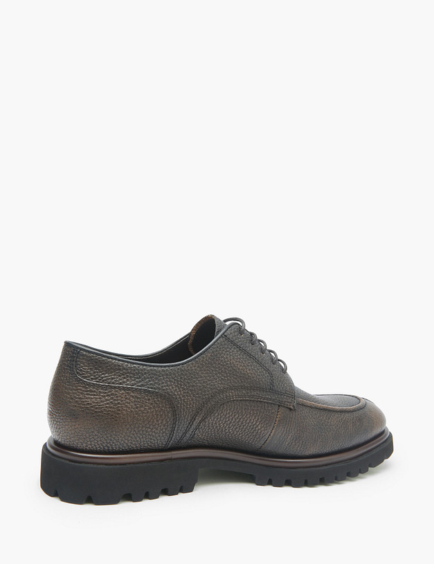 Темно-коричневые мужские полуботинки MASCOTTE 22-5150511-8126M | ракурс 4