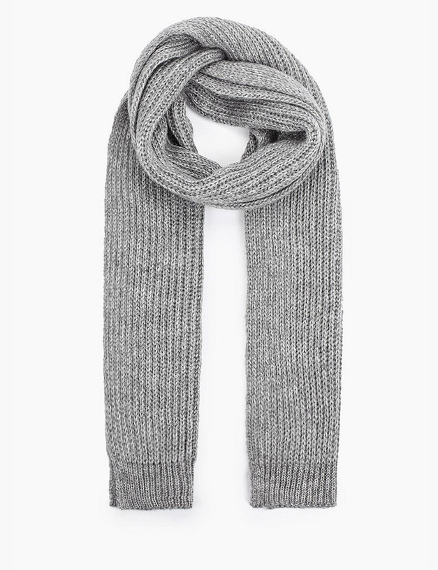 Серый женский шарф MASCOTTE 784-1203-7510 | ракурс 2