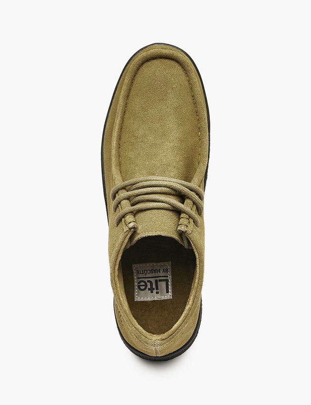 Оливковые женские полуботинки MASCOTTE 64-523221-0204 | ракурс 4
