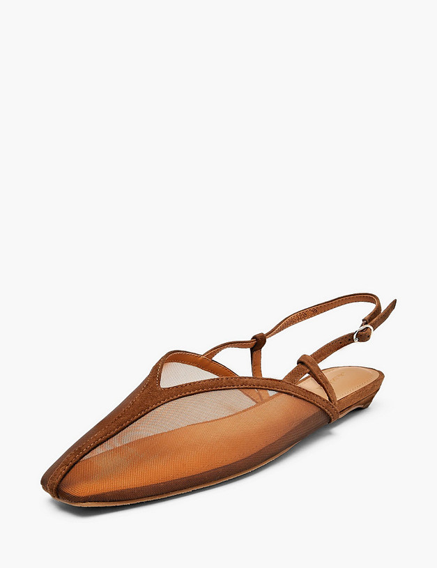 Темно-бежевые женские туфли MASCOTTE 233-614092-0208 | ракурс 2