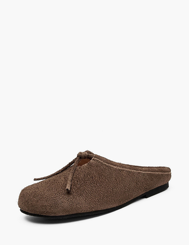 Коричневые женские сабо MASCOTTE 98-610911-0219 | ракурс 2