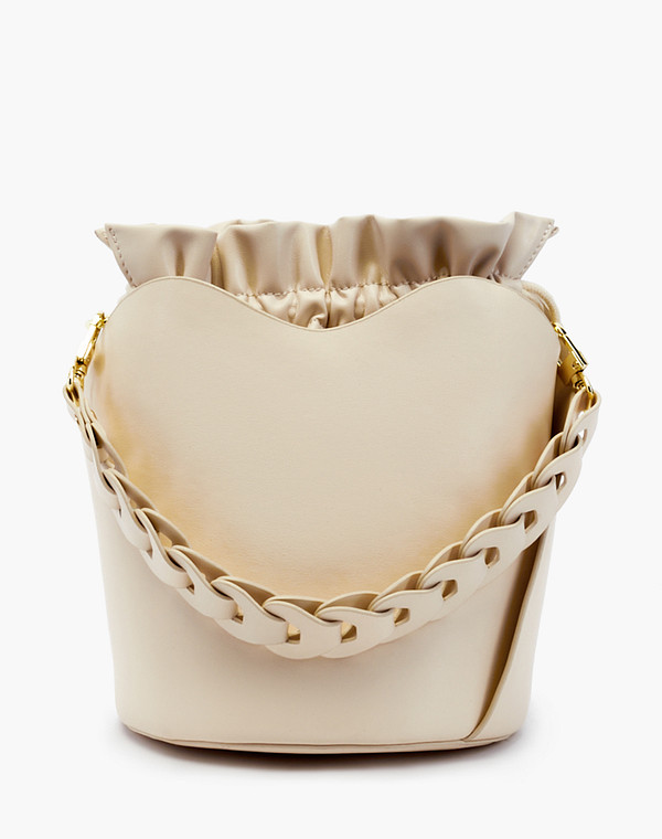 642-2105-608 Сумка женская кож.спилок-и.кожа/и.кожа беж, S, Mascotte