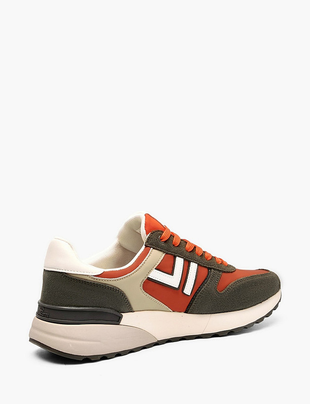 Зеленые мужские кроссовки MASCOTTE 64-6191022-0204 | ракурс 3