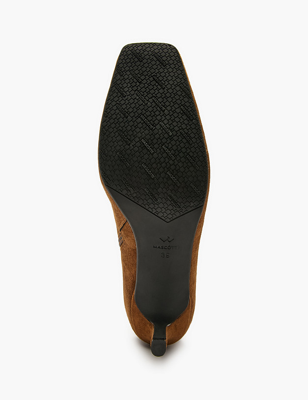 Коричневые женские сапоги MASCOTTE 126-424021-0609 | ракурс 7