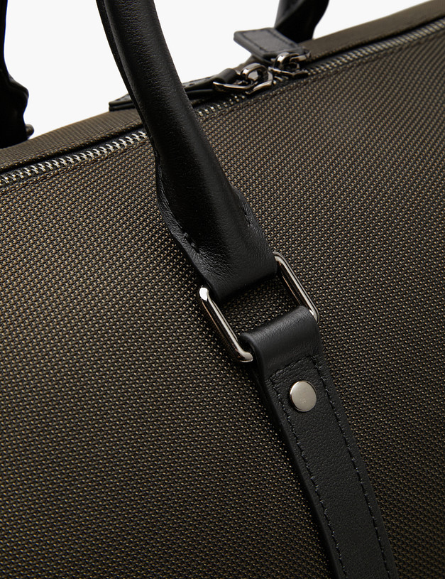 Оливковая дорожная сумка MASCOTTE 604-4102-204 | ракурс 6 Оливковая дорожная сумка MASCOTTE 604-4102-204 | ракурс 6