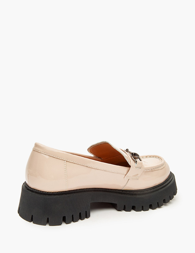 Бежевые женские лоферы MASCOTTE 234-123513-3719M | ракурс 3