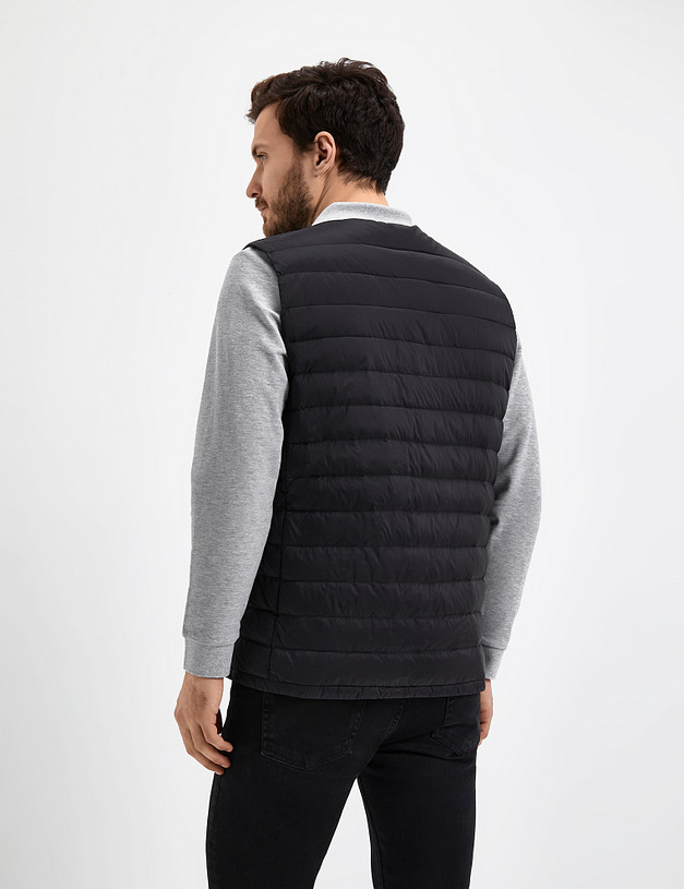 Черный мужской жилет MASCOTTE 234-3177-2402 | ракурс 4