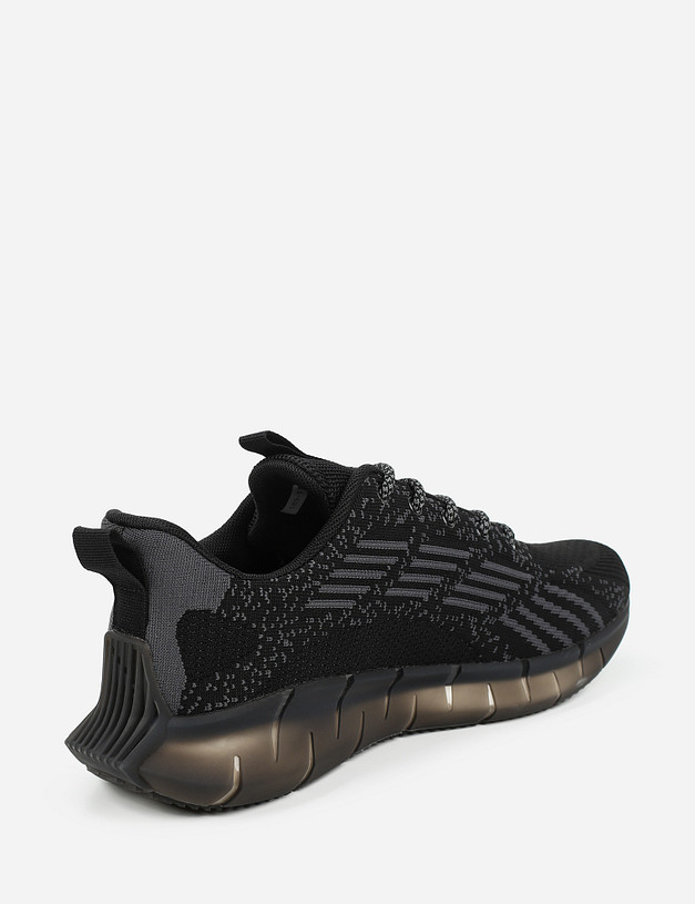 Черные летние мужские кроссовки MASCOTTE 189-110421-0202 | ракурс 3