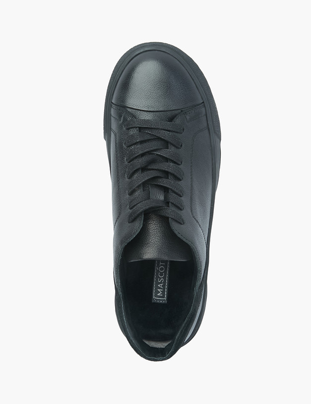 Черные женские кеды MASCOTTE 58-2264821-4153M | ракурс 4 Черные женские кеды MASCOTTE 58-2264821-4153M | ракурс 4