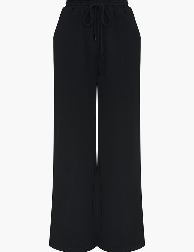 Черные женские спортивные брюки MASCOTTE 890-4108-2402 | ракурс 7 Черные женские спортивные брюки MASCOTTE 890-4108-2402 | ракурс 7