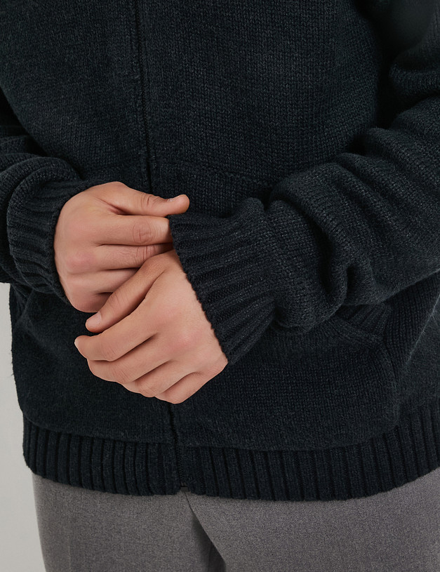 Графитовый мужской кардиган MASCOTTE 971-5212-2610 | ракурс 5