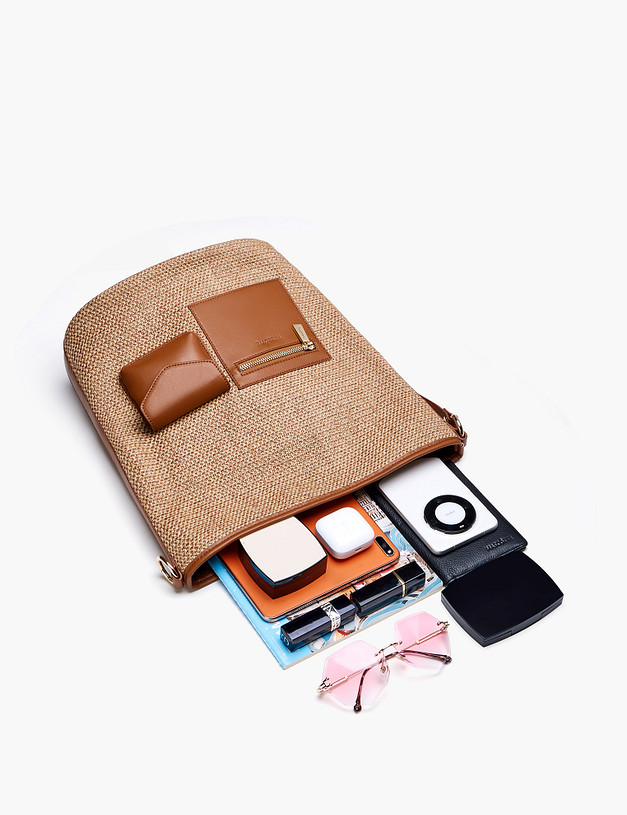 Коричневая женская сумка MASCOTTE 660-5122-0309 | ракурс 6