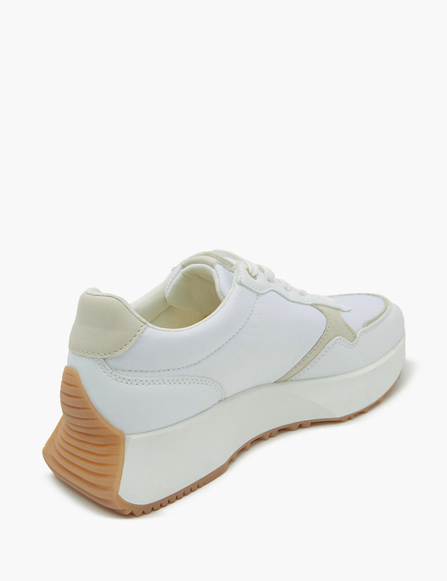 Белые женские кроссовки MASCOTTE 18-310721-0201 | ракурс 3