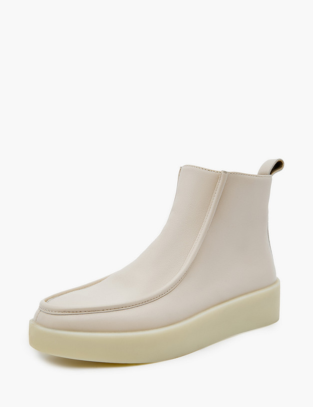 Бежевые женские высокие дезерты MASCOTTE 22-31802210-7137M | ракурс 4