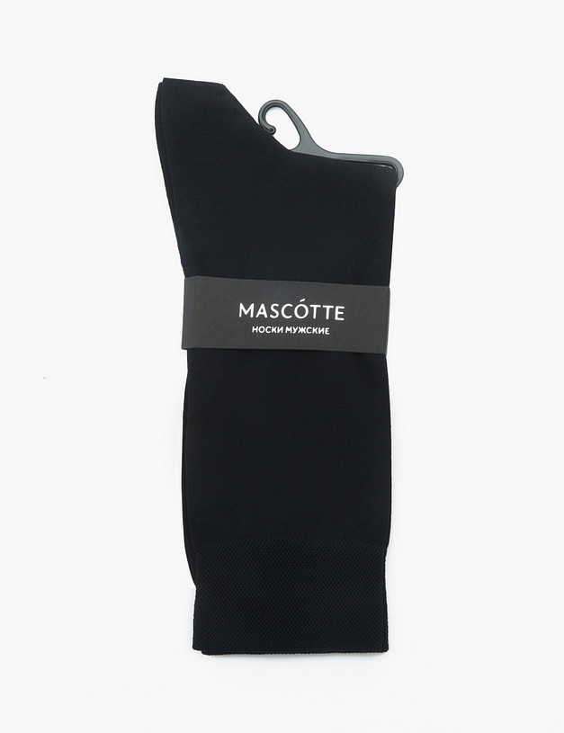 Черные мужские носки MASCOTTE 724-9203-2002 | ракурс 1 Черные мужские носки MASCOTTE 724-9203-2002 | ракурс 1