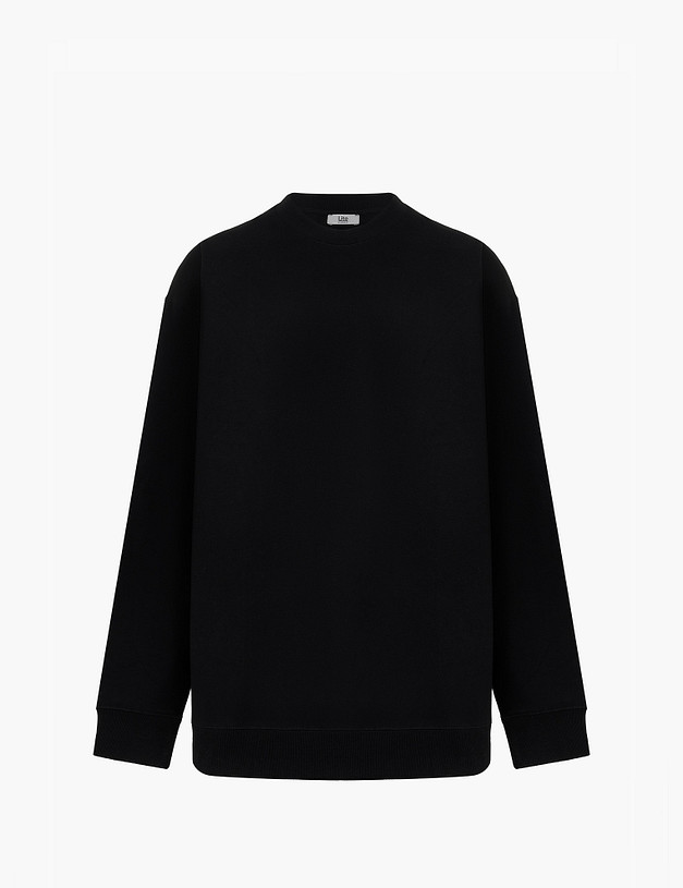 Черный мужской свитшот MASCOTTE 889-4215-2602 | ракурс 6