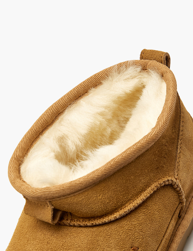 Рыжие женские угги MASCOTTE 234-42251356-0213 | ракурс 6