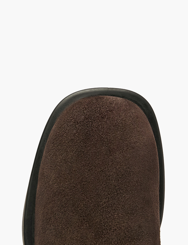 Коричневые женские зимние ботинки MASCOTTE 94-522131-0609 | ракурс 4