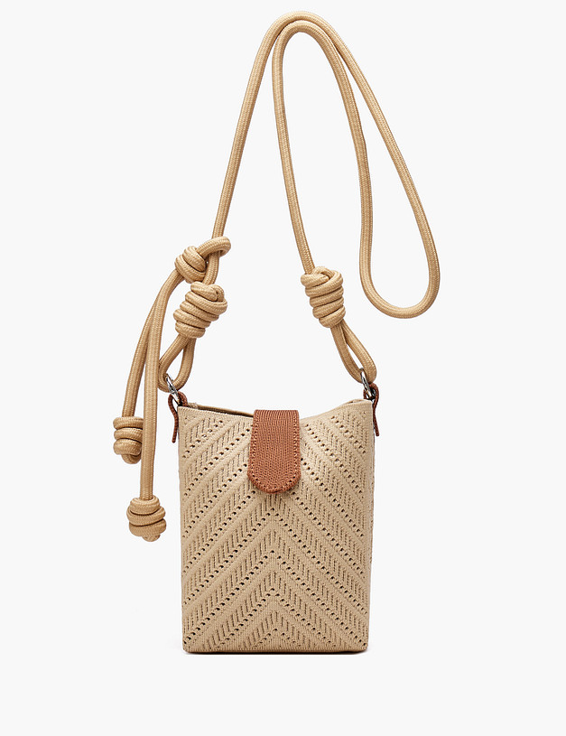 Бежевая женская сумка MASCOTTE 646-5103-208 | ракурс 2