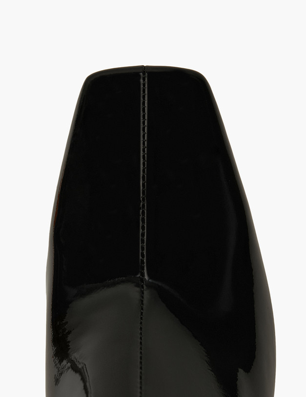 Черные женские лакированные ботильоны MASCOTTE 126-424022-3701M | ракурс 4