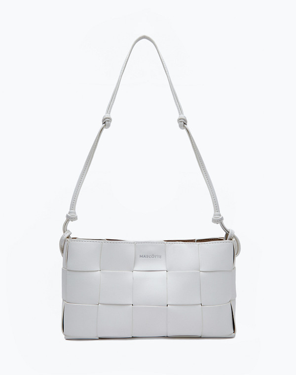 610-4101-601 Сумка женская и.кожа/и.кожа бел, S, Mascotte