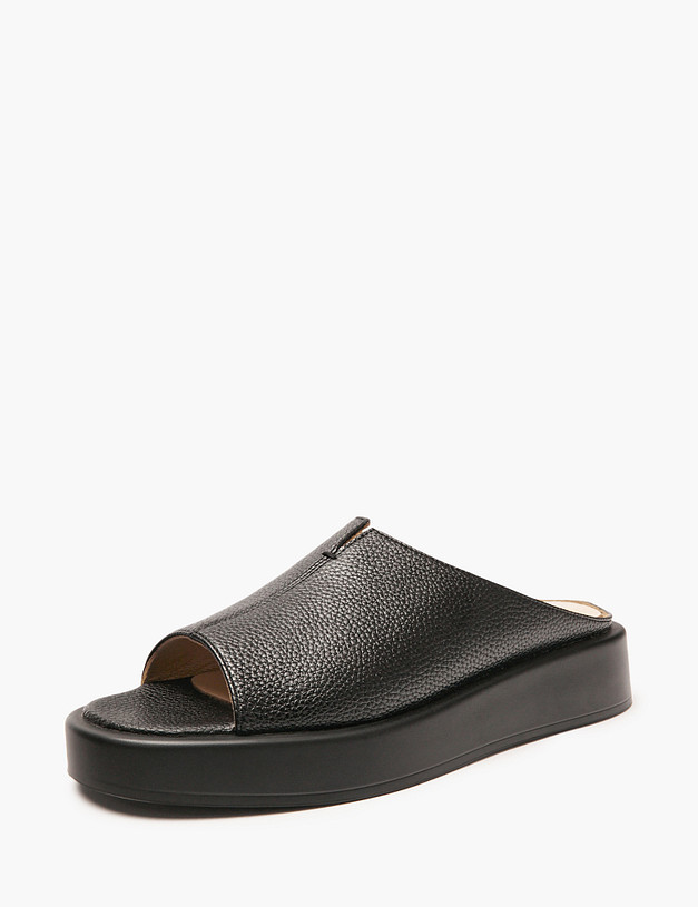 Черные женские сабо MASCOTTE 25-511311-0602 | ракурс 2